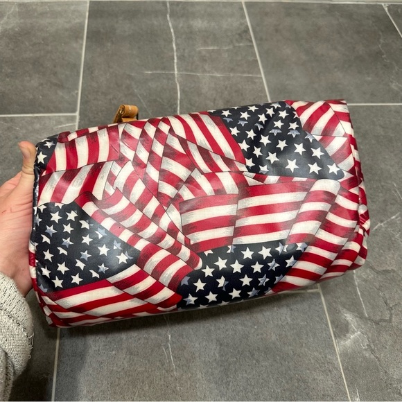 American flag purse handbag bag small red white blue 4th of July patriotic - Picture 9 of 11